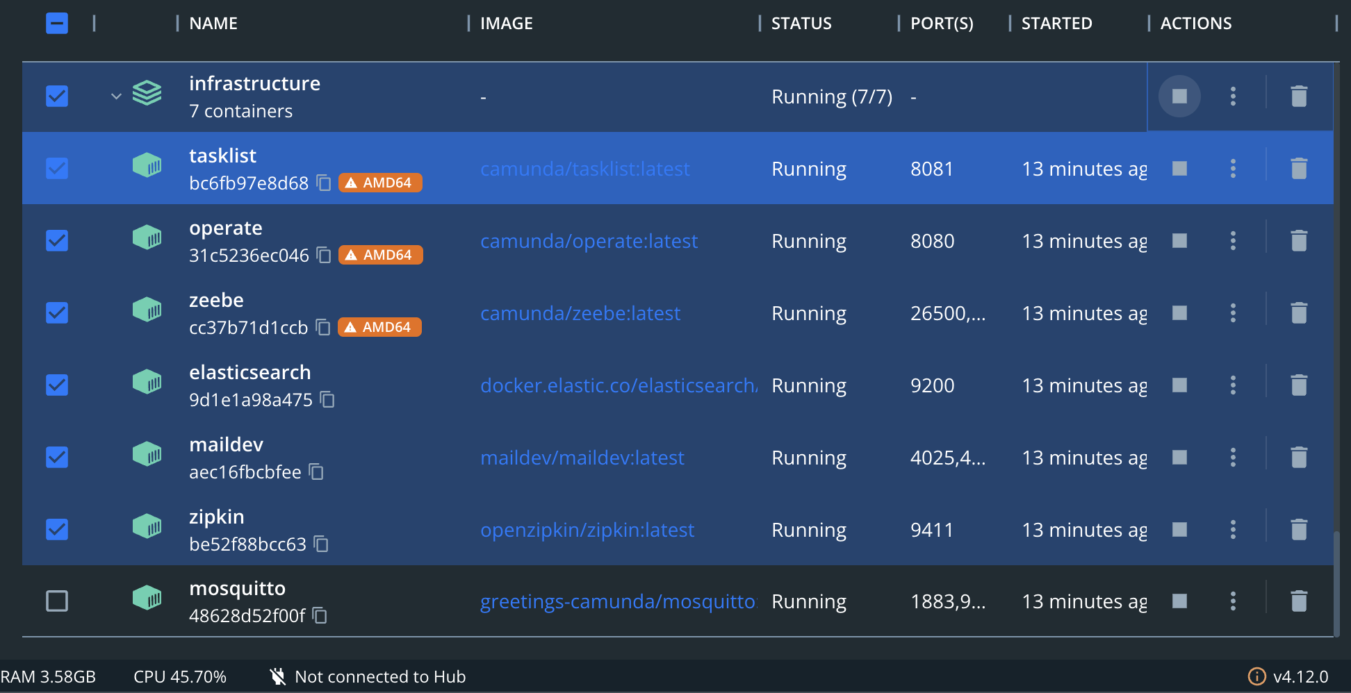 Docker Desktop